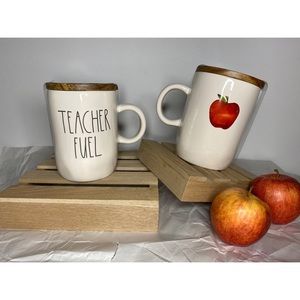 Rae Dunn TEACHER FUEL Mug